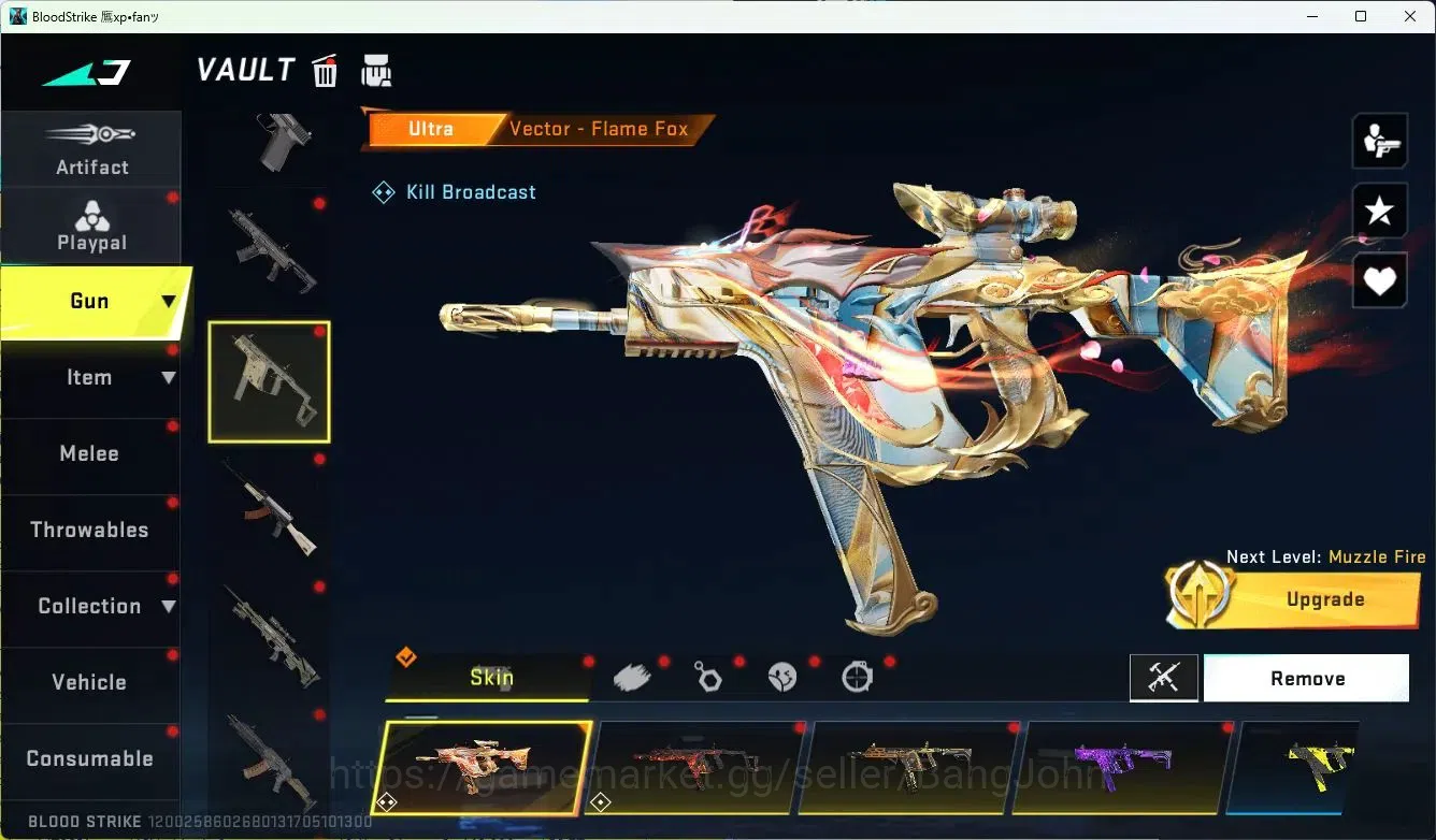 Blood Strike Accounts ASIA|ETERNAL=SCAR(LVL3),P90(LVL3)|ULTRA=TALON,DUAL image 7