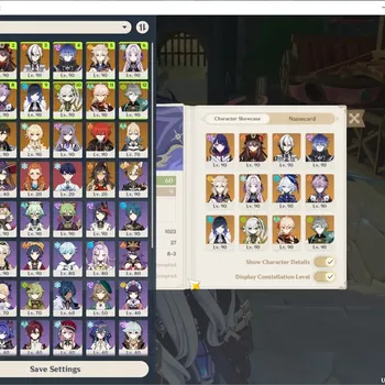 Genshin Impact Accounts Others Asia|AR 60|14 Limited + 14 (*5 Wp)|(Raiden C3,Arlecchino C1,Flins,Itto,Nahida,Kazuha,Hu Tao