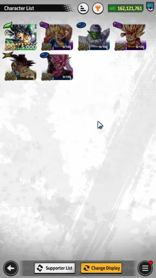 Dragon Ball Legends Accounts 162M Total Power|LV 149|1LR+4UL+13LL|Broly:Fury,SS image 3