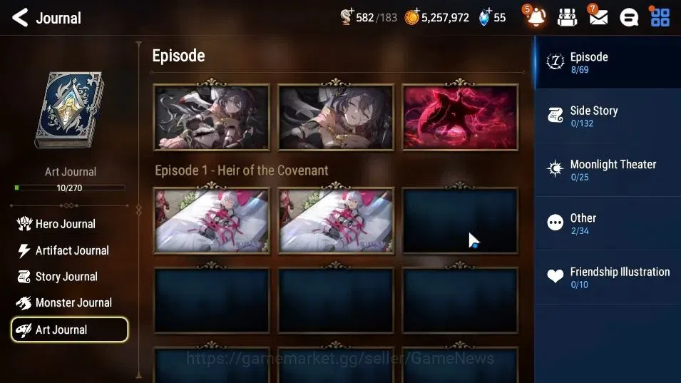 Epic Seven Accounts GLOBAL Unverif|New Era|2 ML (Rhiana & Luciel,Comnd image 19
