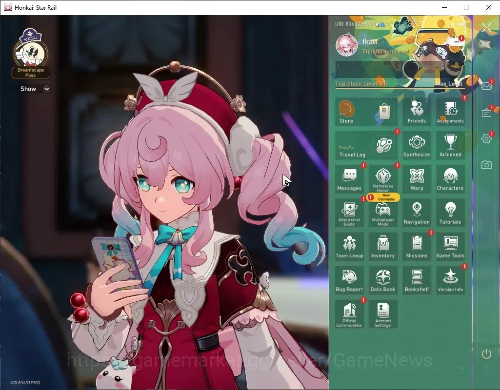 Honkai Star Rail Accounts Others Asia|TL 70|5 Team Prem|23 Limited|(Castorice,Hyacine,SW999,YaoGuang,Anaxa)+Sign Cyrene 1