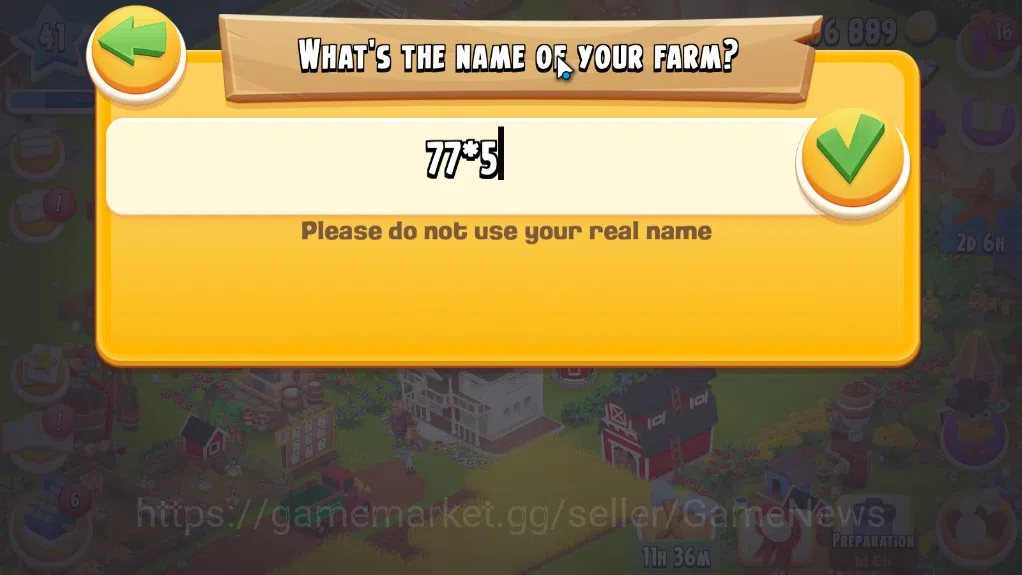 Hay Day Accounts Level 40| Barn Storage 1100 + Silo Storage 650 | 202k Coins,21 Dm |CN ON|Log Supercell ID|Take Email|Check 11