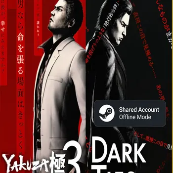 Yakuza Kiwami Accounts YAKUZA KIWAMI 3: Deluxe Edition - PC Steam Offline Account