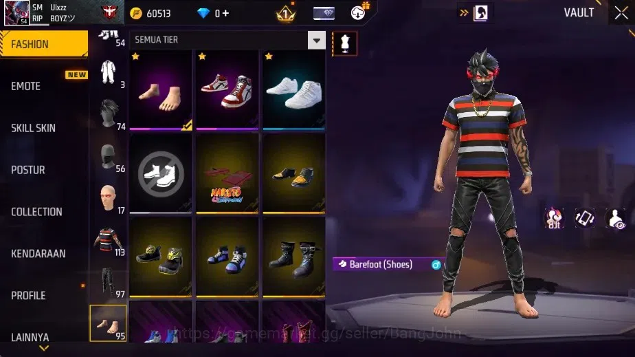 Free Fire Accounts Indonesia|M1887-Mamba Gnaw & M1887-Peluru Suci | M image 11