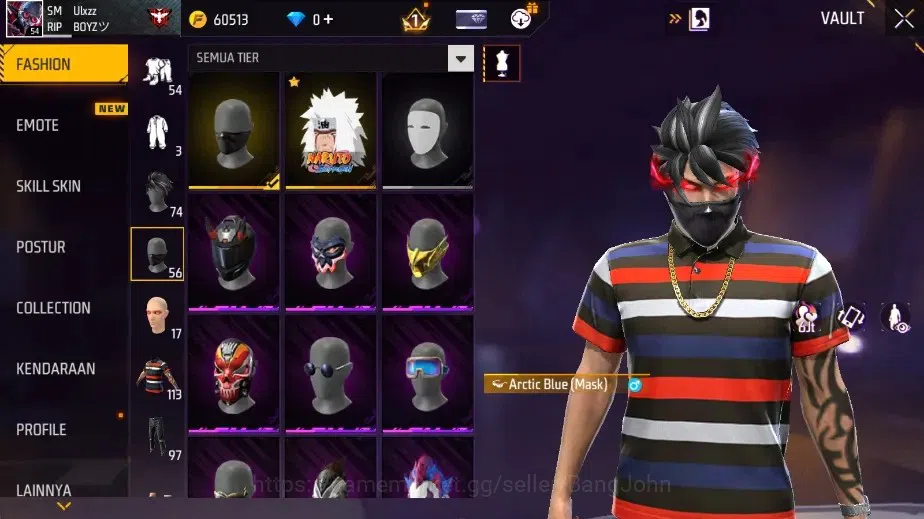 Free Fire Accounts Indonesia|M1887-Mamba Gnaw & M1887-Peluru Suci | M image 7