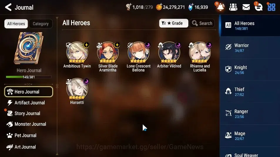 Epic Seven Accounts GLOBAL UnVerif|6 ML (Rhiana & Luciel,Har Setti,LC image 6
