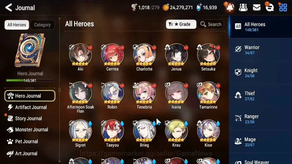 Epic Seven Accounts GLOBAL UnVerif|6 ML (Rhiana & Luciel,Har Setti,LC image 7