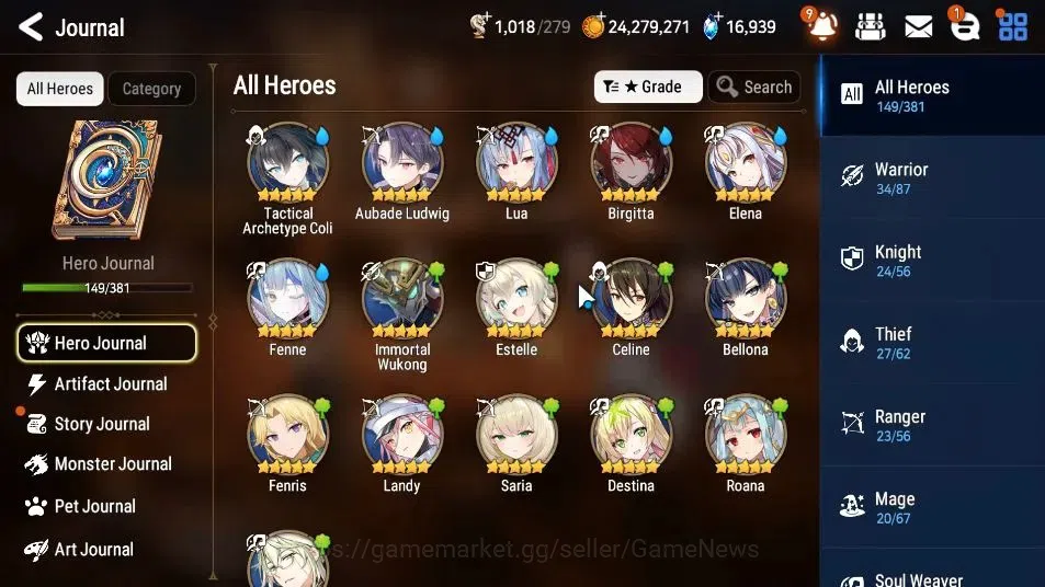 Epic Seven Accounts GLOBAL UnVerif|6 ML (Rhiana & Luciel,Har Setti,LC image 8
