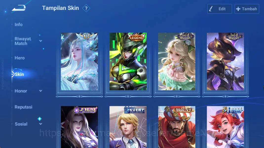 Honor of Kings Accounts Hero 45 Skin 44| KIC (Luna),Legend (Lady Sun),Lord image 3