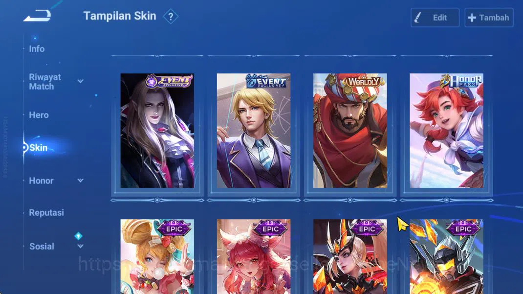 Honor of Kings Accounts Hero 45 Skin 44| KIC (Luna),Legend (Lady Sun),Lord image 4