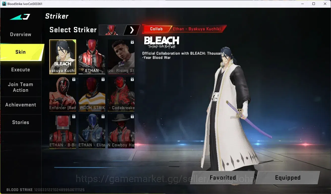Blood Strike Accounts ASIA|Collab Gun MCX - EVA-00|3 Legendary Gun|Colla image 8