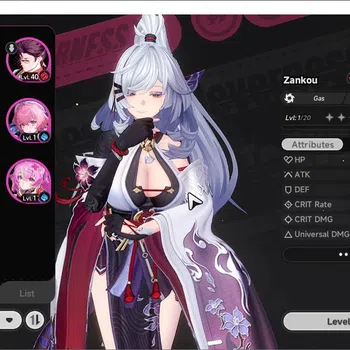 Neverness to Everness Accounts GLOBAL SEA|HL 26|TL 16|2 S-Class Limited (Zankou+Sign & Nanally)+Glider|1S-Class Standard