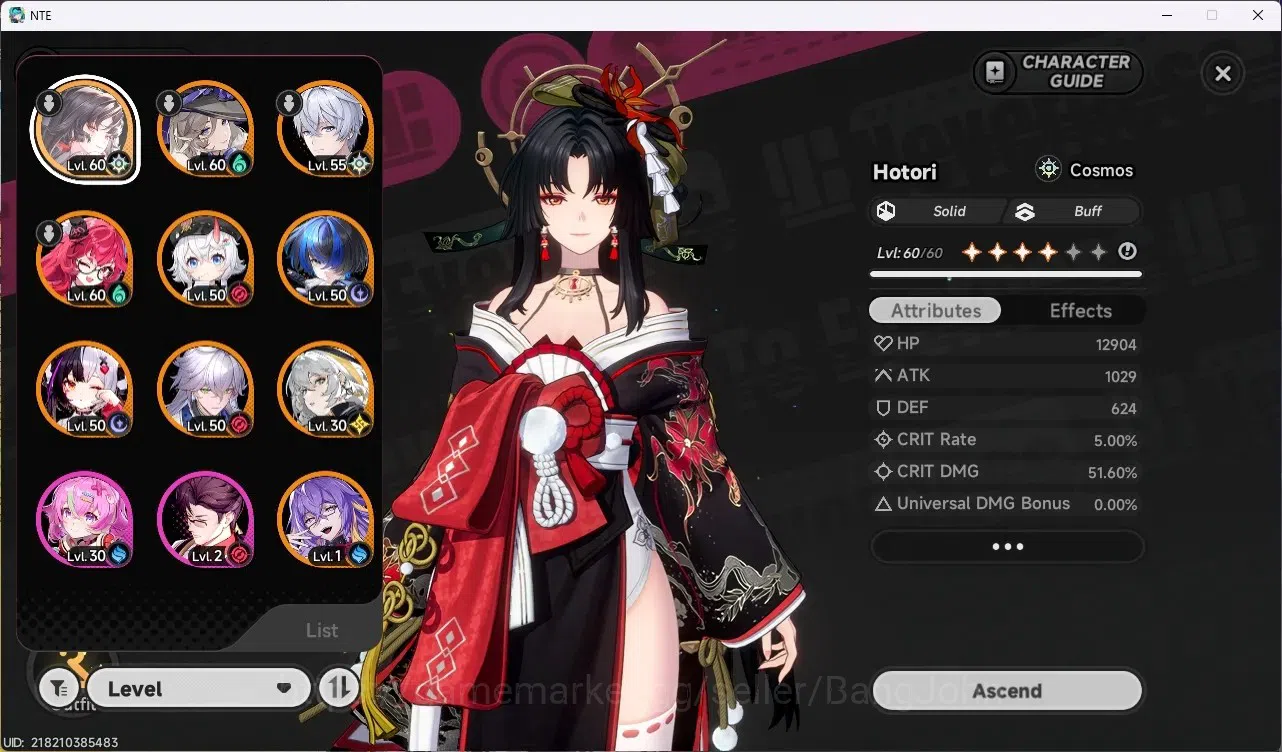 Neverness to Everness Accounts SEA | Hunter Lv 41 | 3 Limit Class ([Nanally,Lacri image 2
