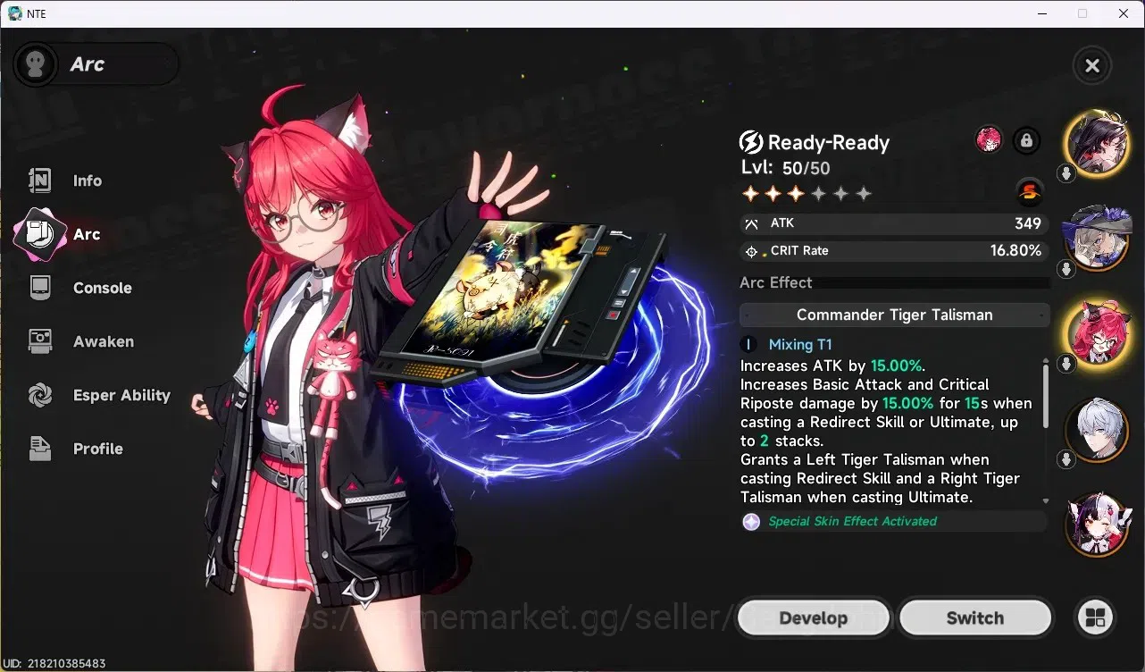 Neverness to Everness Accounts SEA | Hunter Lv 41 | 3 Limit Class ([Nanally,Lacri image 3