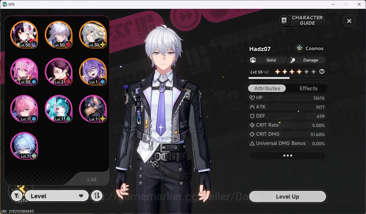 Neverness to Everness Accounts SEA | Hunter Lv 41 | 3 Limit Class ([Nanally,Lacri image 6