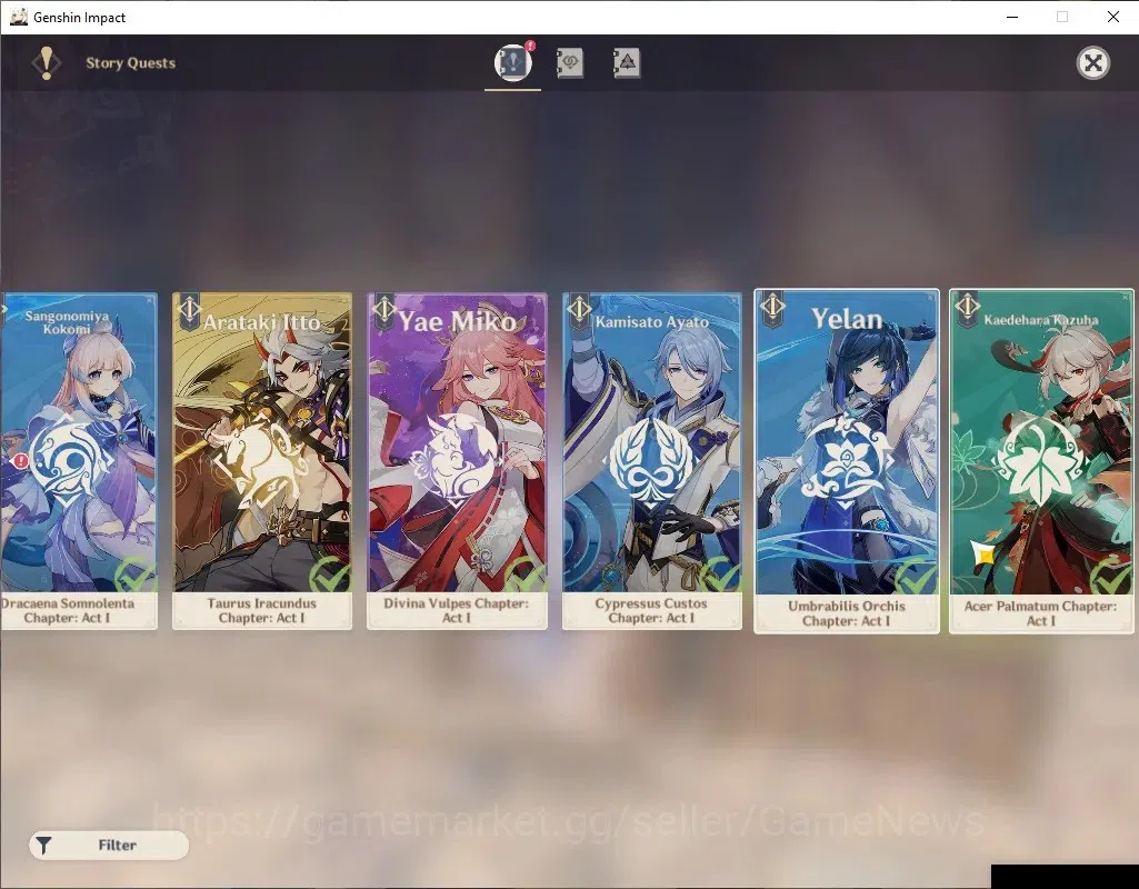 Genshin Impact Accounts ASIA|AR56|7 Limited+2(*5Weapon)|Flins,Columbina,Na image 18