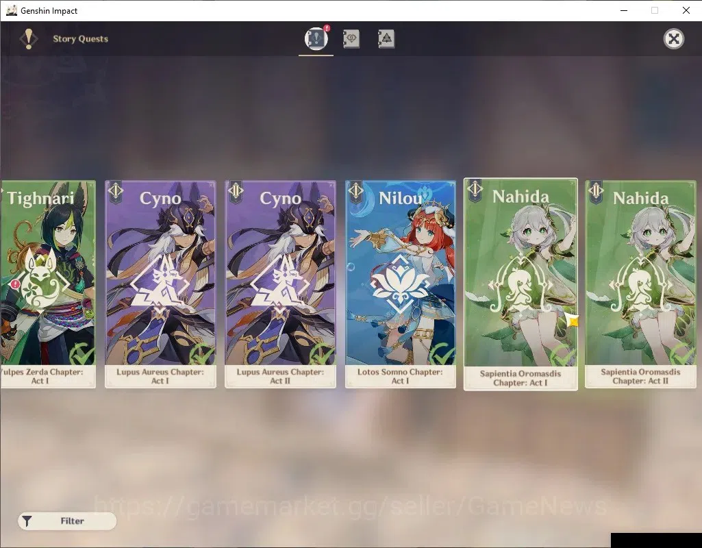 Genshin Impact Accounts ASIA|AR56|7 Limited+2(*5Weapon)|Flins,Columbina,Na image 19