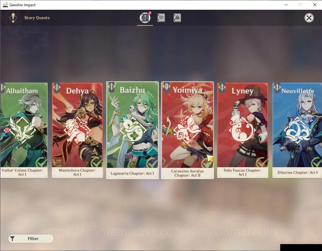 Genshin Impact Accounts ASIA|AR56|7 Limited+2(*5Weapon)|Flins,Columbina,Na image 20