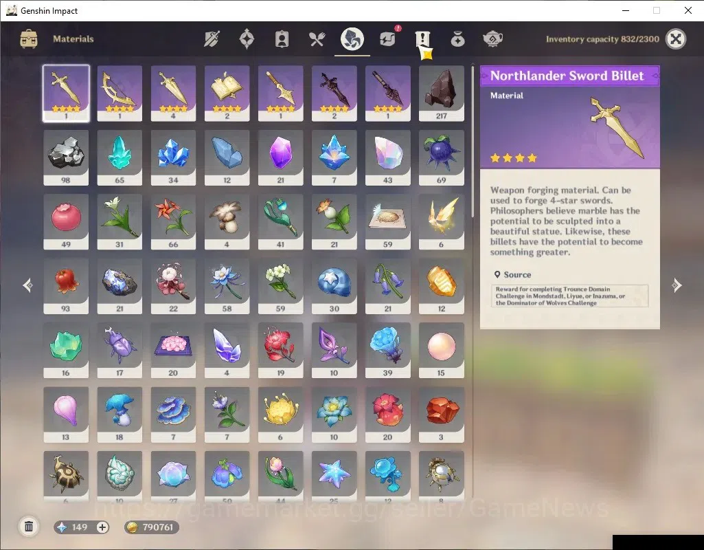 Genshin Impact Accounts ASIA|AR56|7 Limited+2(*5Weapon)|Flins,Columbina,Na image 7