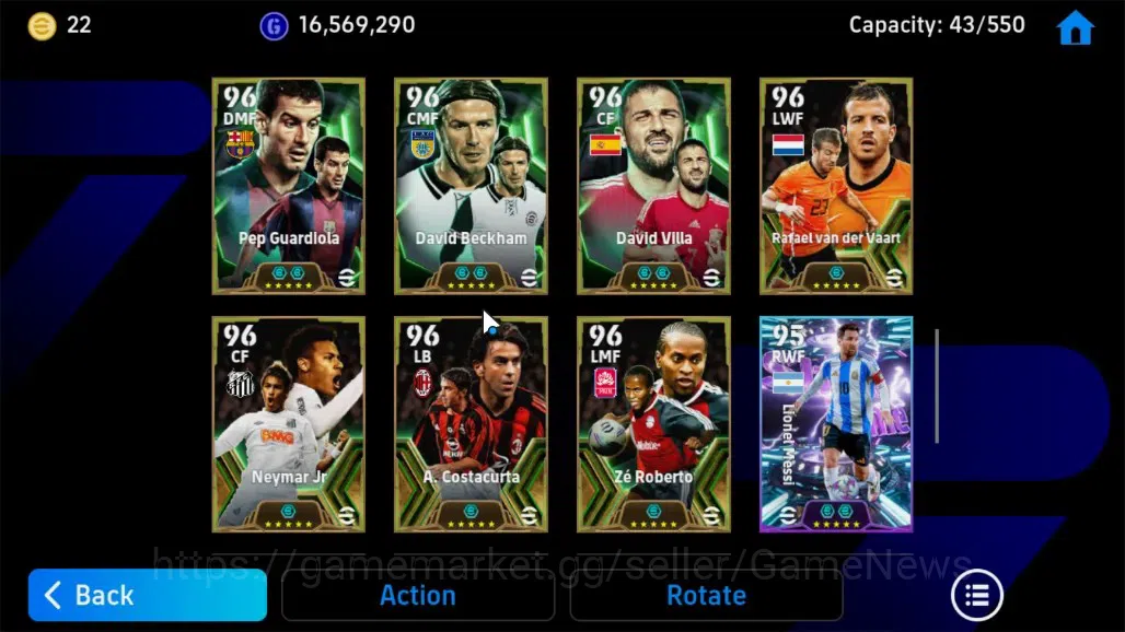 eFootball Accounts Android|Epic Johan Cruyff,Raul,Giorgio Chiellini,B image 10