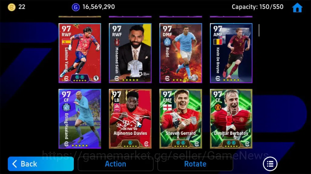 eFootball Accounts Android|Epic Johan Cruyff,Raul,Giorgio Chiellini,B image 6
