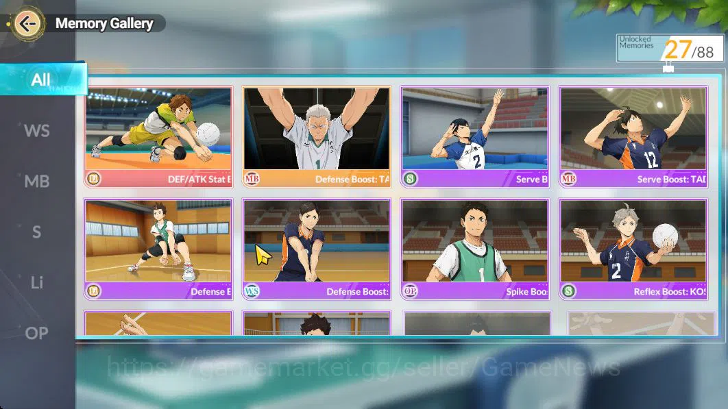 HAIKYU!! FLY HIGH Accounts SEA Lvl 43|2 SP (Kuroo Fw Festv,Kanji Sports Festv) 1 UR (Ushijima) 14 SSR 13