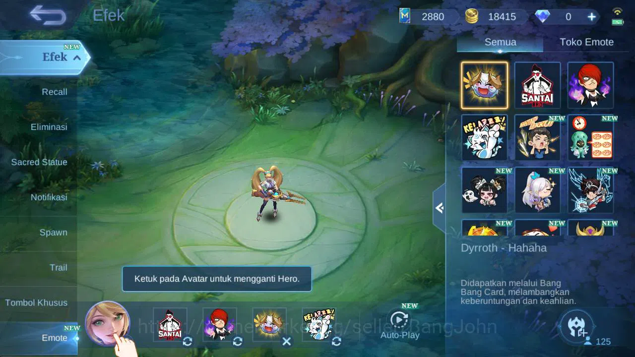 Mobile Legends: Bang Bang Accounts Skin 196, Hero 125 CC YSS, Lborn alucard, Venom GS image 4