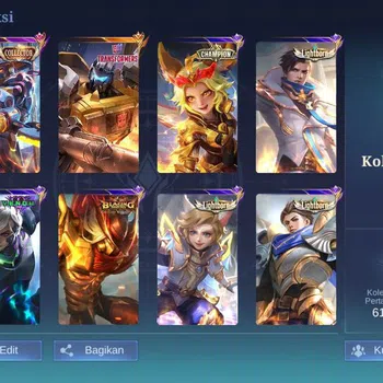 Mobile Legends: Bang Bang Collector Skin 196, Hero 125 CC YSS, Lborn alucard, Venom GS image 1
