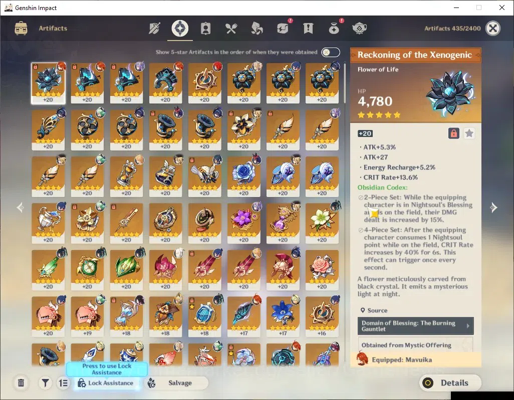Genshin Impact Accounts AMERICA|AR 55|6 Limited + 4 (*5Weap)|[Mavuika,Navi image 16
