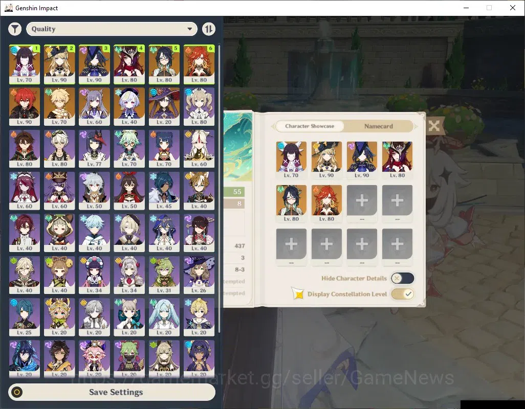 Genshin Impact Accounts AMERICA|AR 55|6 Limited + 4 (*5Weap)|[Mavuika,Navi image 2