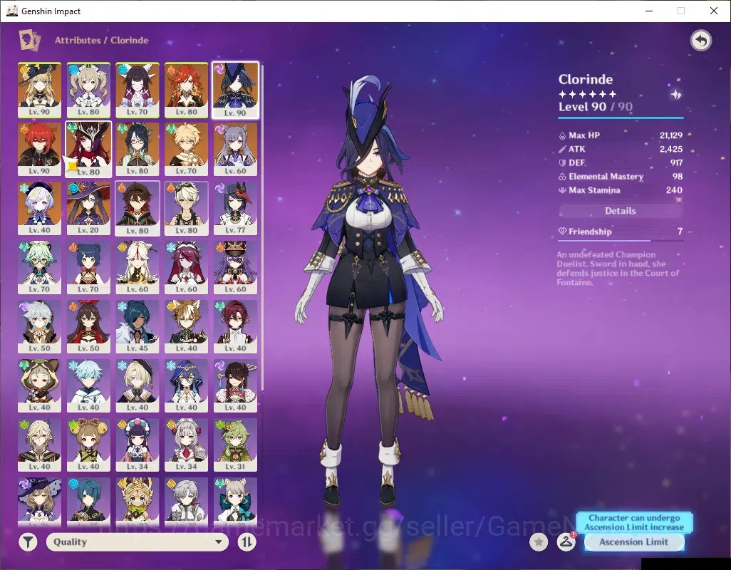 Genshin Impact Accounts AMERICA|AR 55|6 Limited + 4 (*5Weap)|[Mavuika,Navi image 6