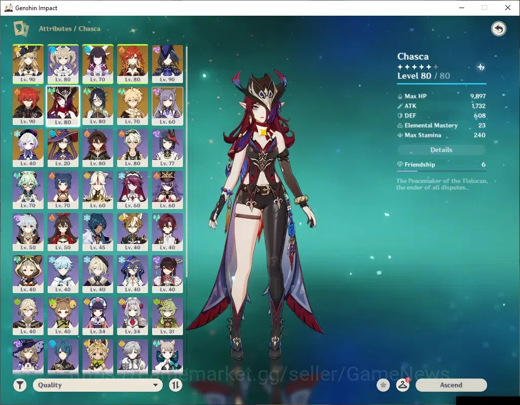 Genshin Impact Accounts AMERICA|AR 55|6 Limited + 4 (*5Weap)|[Mavuika,Navi image 7