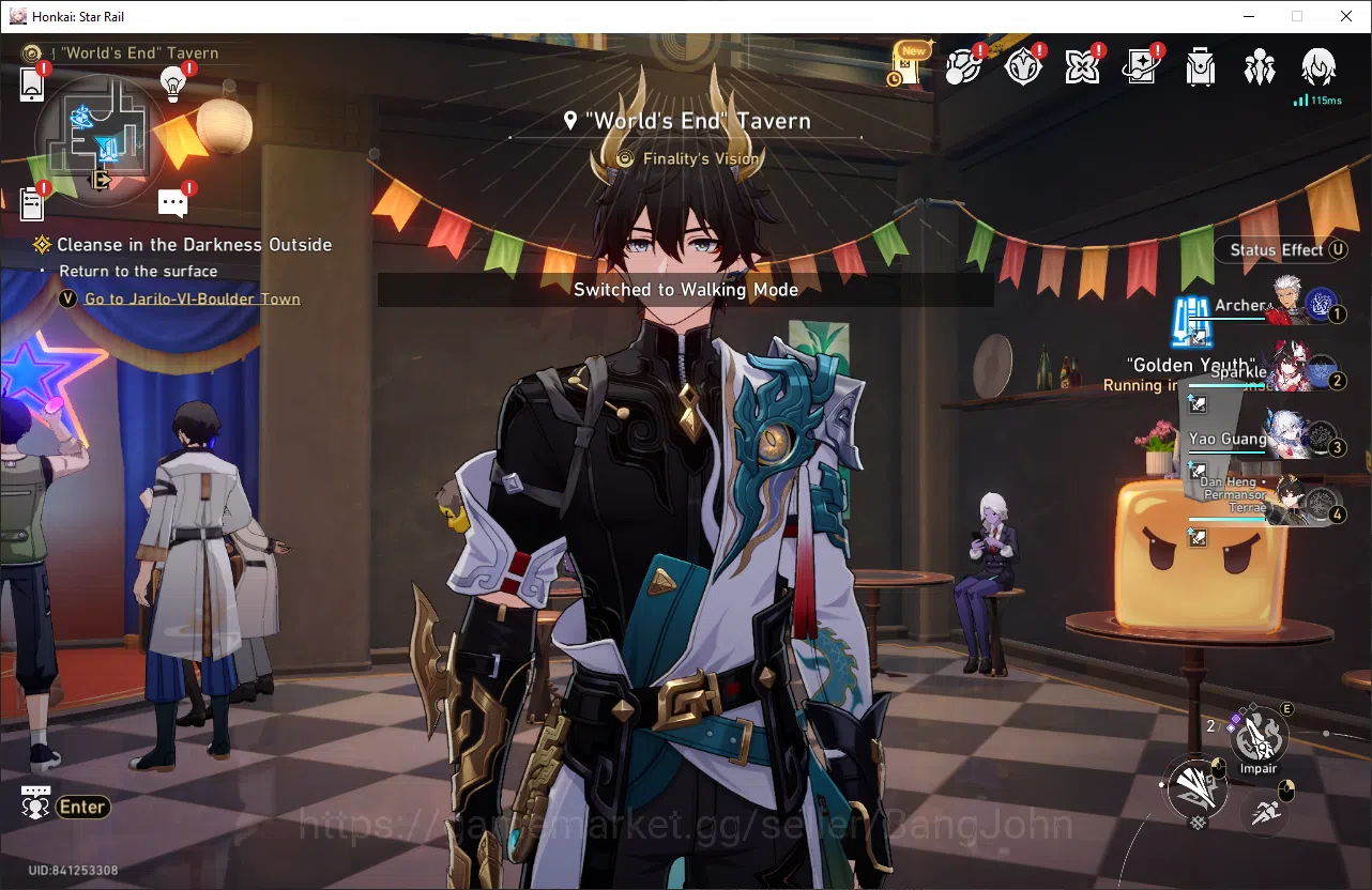 Honkai Star Rail Accounts ASIA | TL 29 | 4 Limit | 3 Golden Ticket | GCS On  image 2
