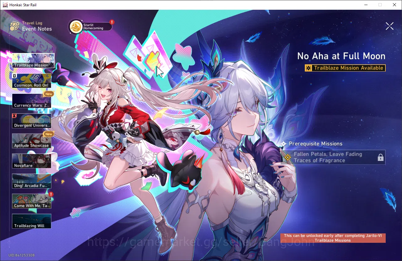 Honkai Star Rail Accounts ASIA | TL 29 | 4 Limit | 3 Golden Ticket | GCS On  image 9