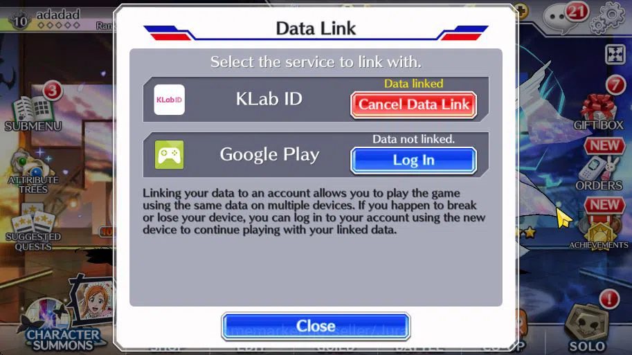 Bleach: Brave Souls Accounts [GLOBAL]50K Orb|Rukia 10th Anniv,Santa Society(Gis image 10