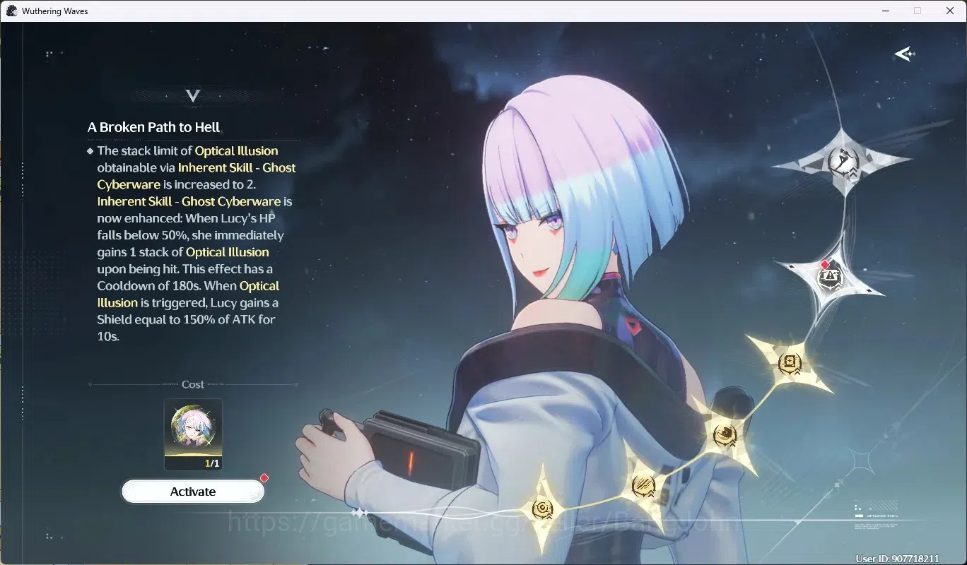 Wuthering Waves Accounts SEA|UL 48|Rank 5|1 Char Limited [Lucy R5 + Sign]+  image 5