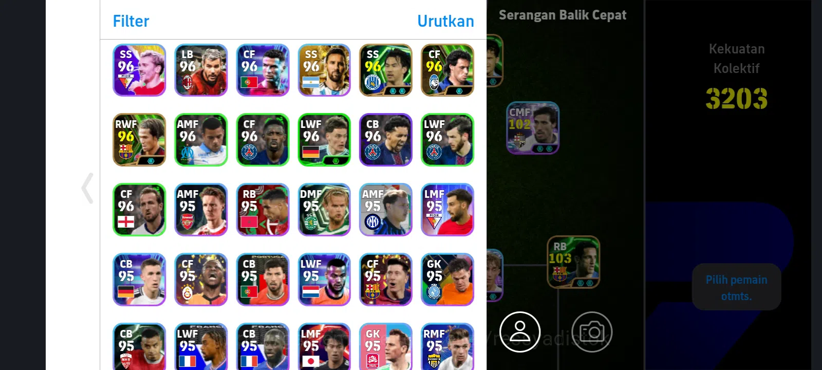 eFootball Accounts Meta Player EFOOTBALL 2026 | EPIC ZICO BLITZ, ANDRY SEVCHENKO, ROBERTO BAGGIO, PHILIP LAHM, F CANAVARO, 5 3