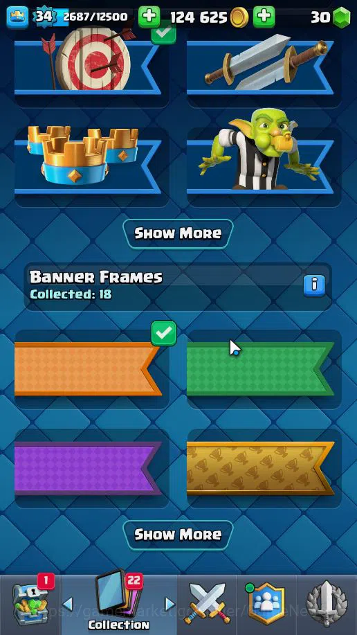 Clash Royale Accounts Lv 34|Trophy 8037|KTL 12|Limited Skin|Total Card 1 image 17