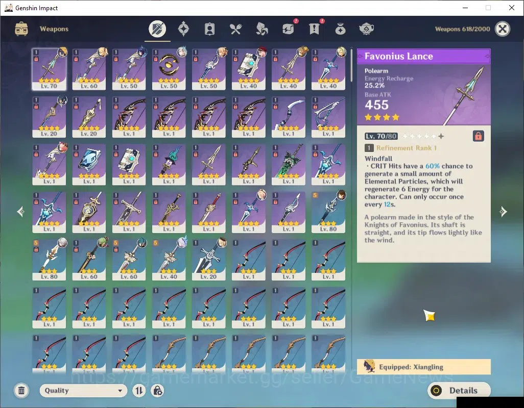 Genshin Impact Accounts ASIA|AR 45|4 Limited +3 (*5 STD)|Skirk,Neuvilette, image 4