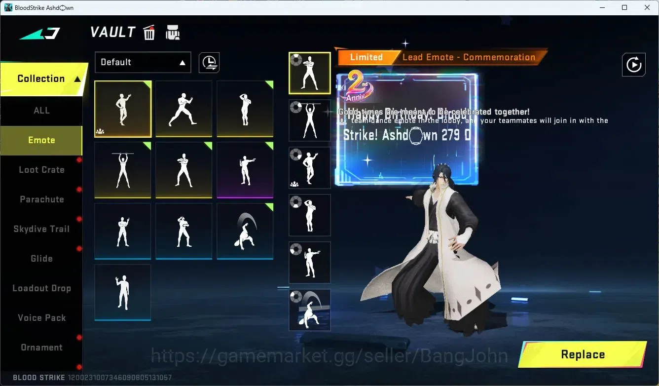 Blood Strike Accounts ASIA  | Limited AR97-Ascendant | 9 Legendary Skins image 10