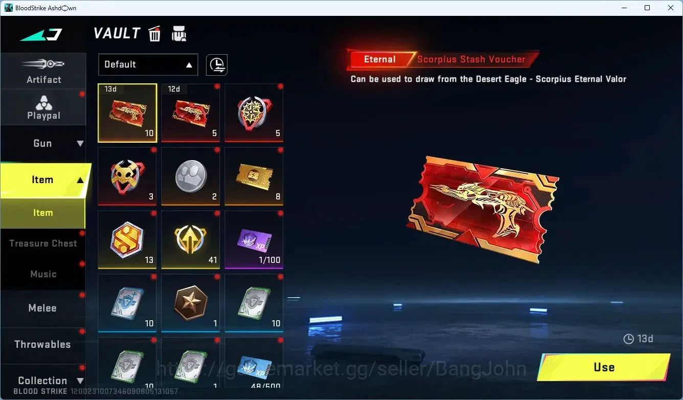Blood Strike Accounts ASIA  | Limited AR97-Ascendant | 9 Legendary Skins image 14