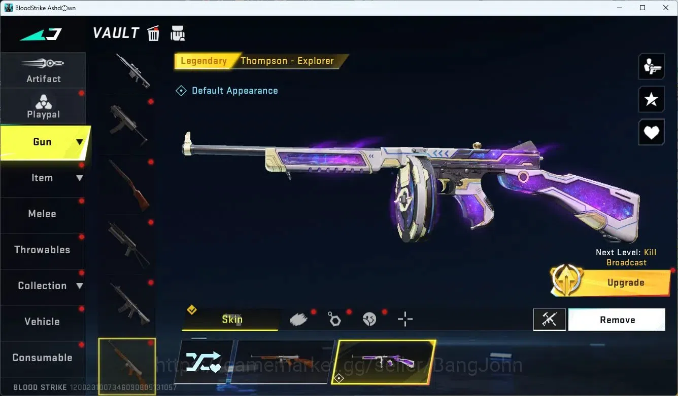 Blood Strike Accounts ASIA  | Limited AR97-Ascendant | 9 Legendary Skins image 15