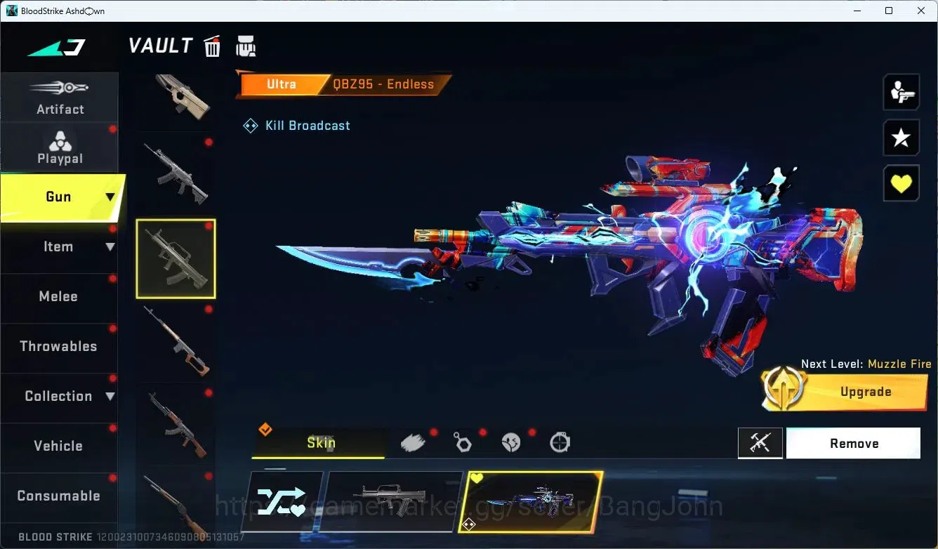 Blood Strike Accounts ASIA  | Limited AR97-Ascendant | 9 Legendary Skins image 17