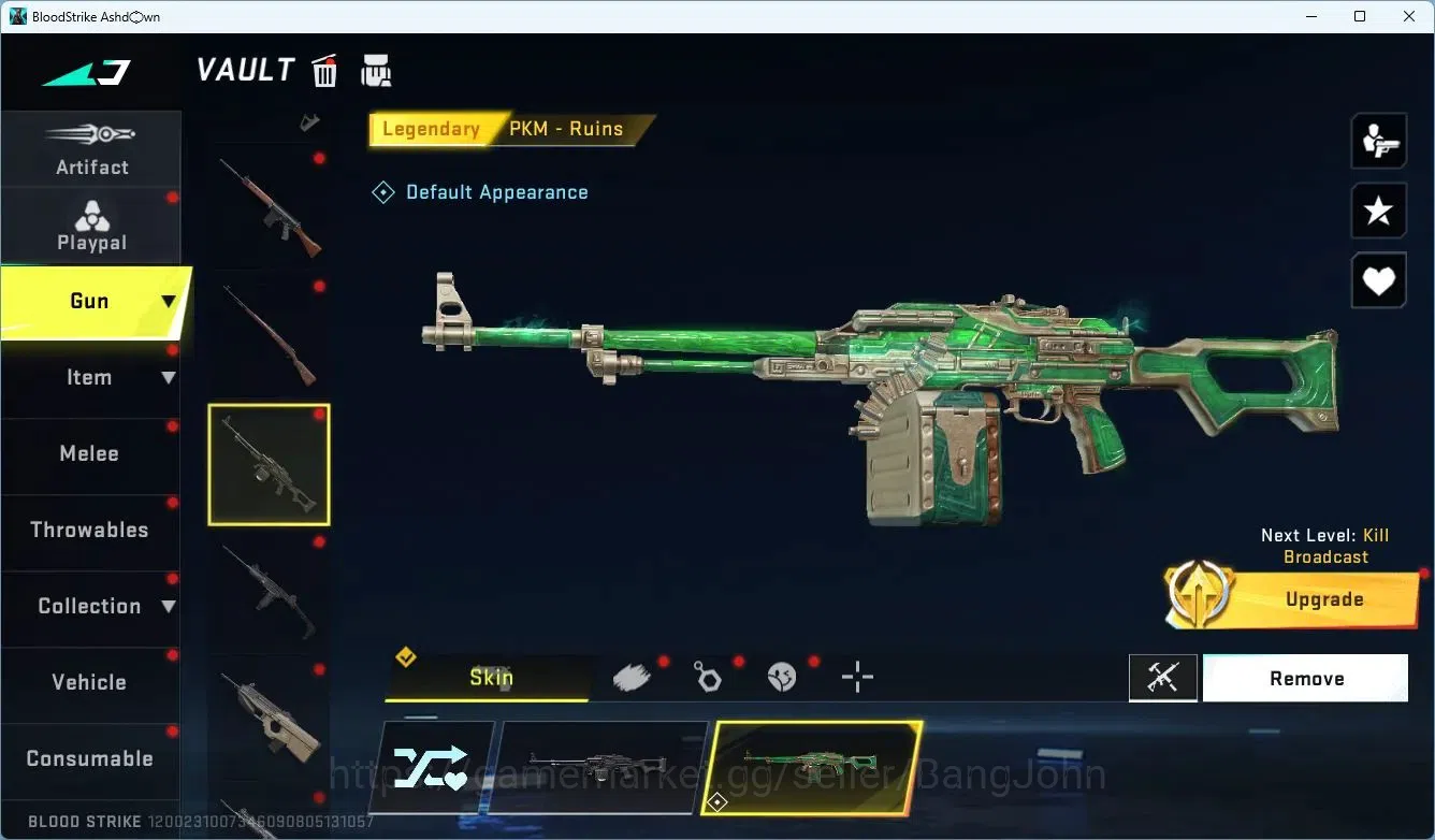 Blood Strike Accounts ASIA  | Limited AR97-Ascendant | 9 Legendary Skins image 19