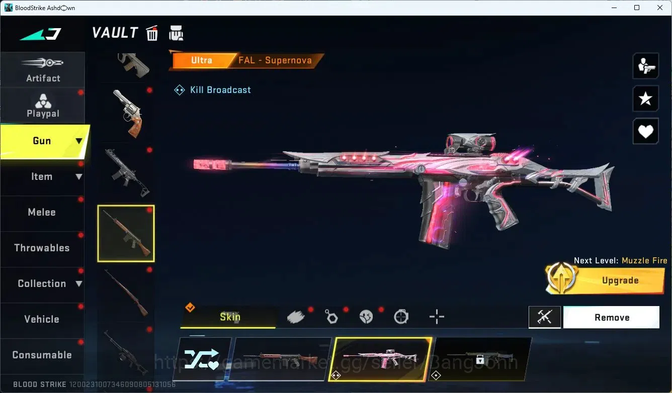 Blood Strike Accounts ASIA  | Limited AR97-Ascendant | 9 Legendary Skins image 20