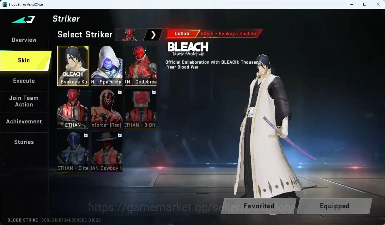 Blood Strike Accounts ASIA  | Limited AR97-Ascendant | 9 Legendary Skins image 3