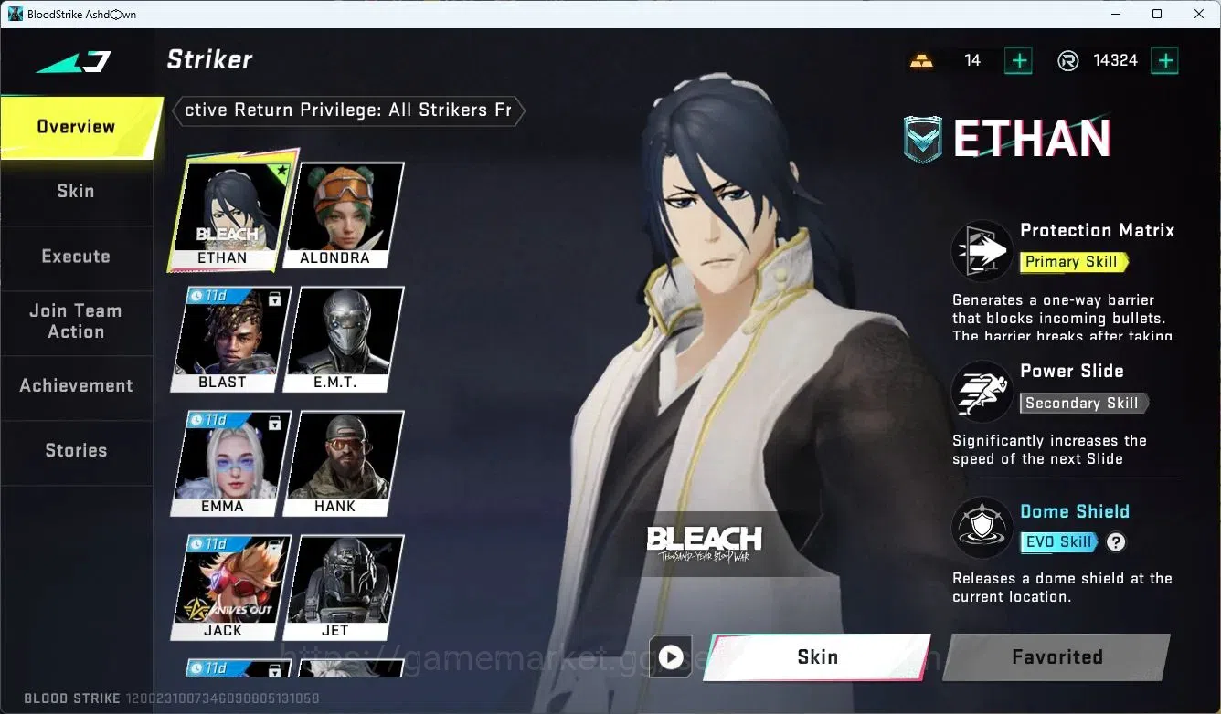 Blood Strike Accounts ASIA  | Limited AR97-Ascendant | 9 Legendary Skins image 4