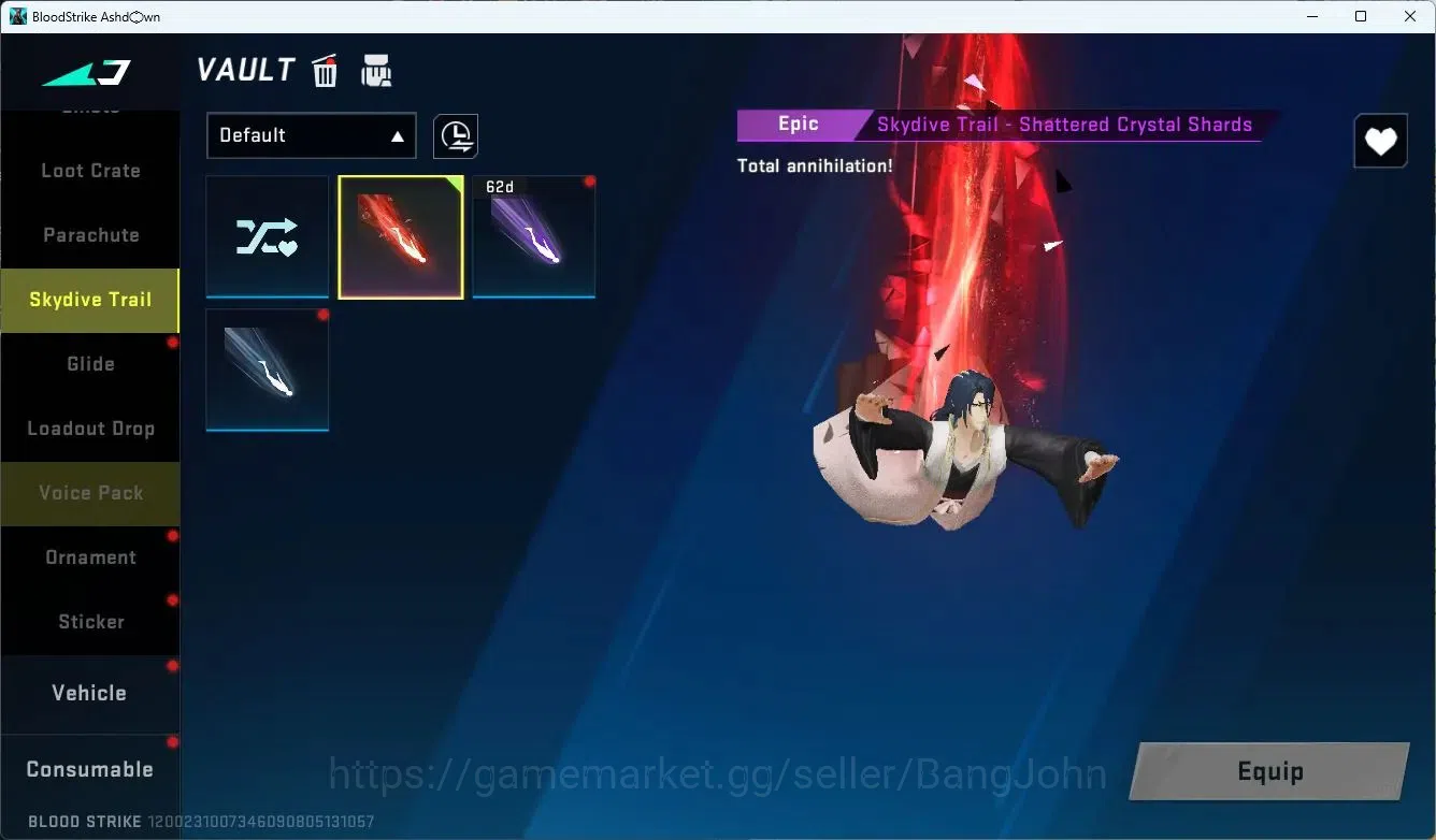 Blood Strike Accounts ASIA  | Limited AR97-Ascendant | 9 Legendary Skins image 7
