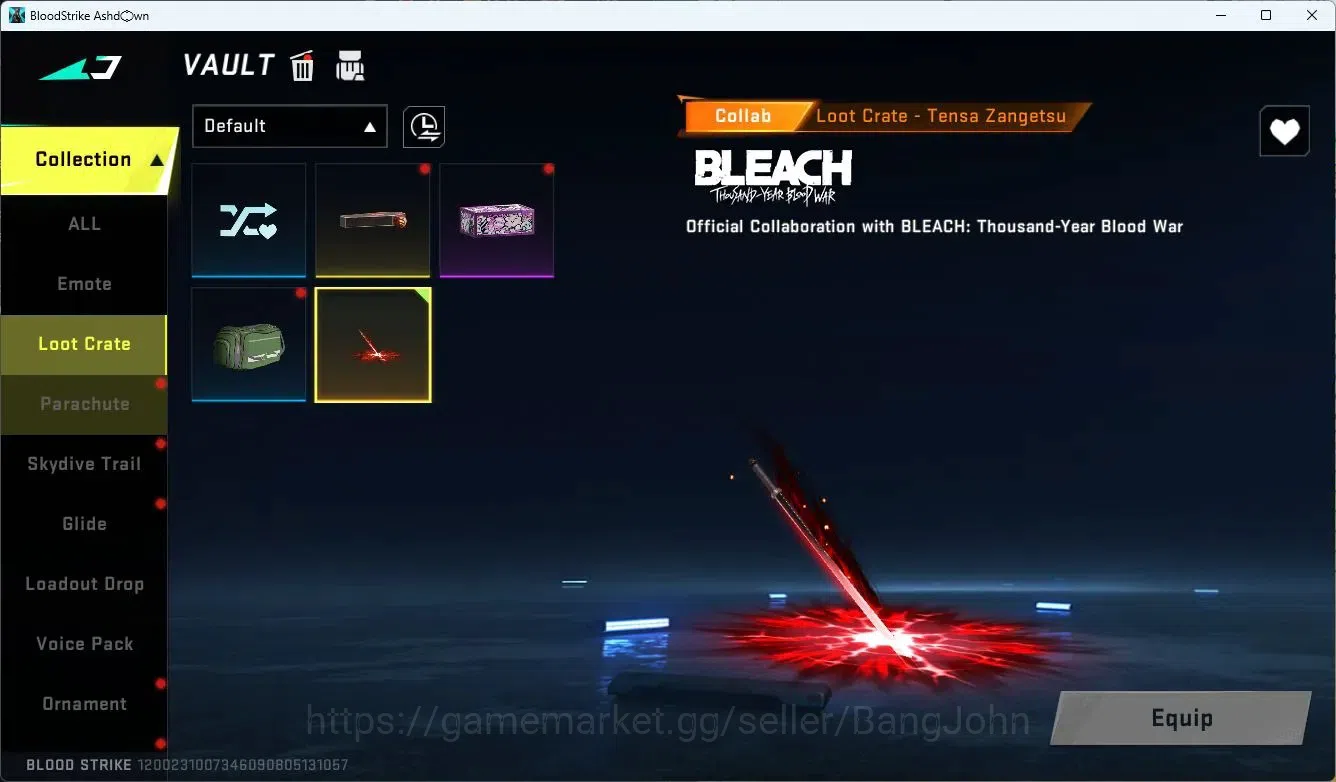 Blood Strike Accounts ASIA  | Limited AR97-Ascendant | 9 Legendary Skins image 9