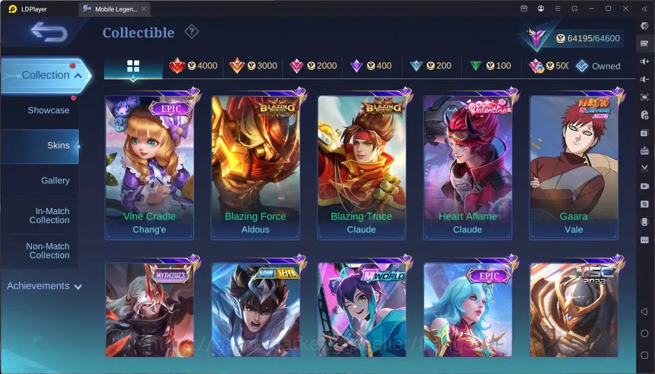 Mobile Legends: Bang Bang Accounts Global|Hero 132|Skin 309|Renowned|KOF Karina|Soul  image 12